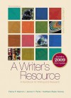 A Writer's Resource (Comb Bound) 2009 Mla Update With Connect Composition Access Card - Elaine Maimon, Janice Peritz, Kathleen Yancey