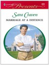 Marriage at a Distance (Presents, 2093) - Sara Craven