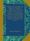 Notizie De' Professori Del Disegno Da Cimabue in Qua: Per Le Quali Si Dimostra Come, E Per Chi Le Bell' Arti Di Pittura, Scultura, E Architettura ... All' Antica Loro Perfe (Italian Edition) - Filippo Baldinucci