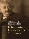 Einstein's Essays in Science - Albert Einstein, Alan Harris