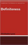 Definiteness - Christopher Lyons