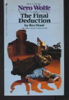 The Final Deduction (Nero Wolfe, #35) - Rex Stout, Andrew M. Greeley