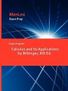 Exam Prep for Calculus and Its Applications by Bittinger, 8th Ed - Marvin L. Bittinger