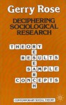 Deciphering Sociological Research - Gerry Rose