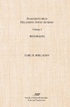 Fragments from Hellenistic Jewish Authors: Volume !, Historians - Carl R. Holladay