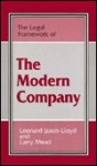 The Legal Framework of the Modern Company - Leo Jason-Lloyd, Larry Mead