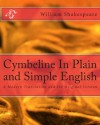 Cymbeline In Plain and Simple English: A Modern Translation and the Original Version - BookCaps, William Shakespeare