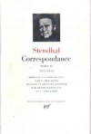 Correspondance, tome II (1821-1834) - Stendhal