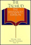 Talmud vol. 17: The Steinsaltz Edition: Tractate Sanhedrin, Part III - Adin Steinsaltz