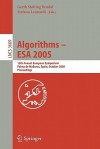 Algorithms--ESA 2005: 13th Annual European Symposium, Palma de Mallorca, Spain, October 3-6, 2005 Proceedings - Gerth S. Brodal, Stefano Leonardi