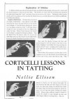 Corticelli Lessons in Tatting - Nellie Ellison, Maggie Mack