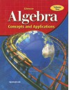 Algebra, Volume 2: Concepts and Applications - McGraw-Hill Publishing, Jack Price, Kay McClain, Yvonne Mojica, Carol Malloy