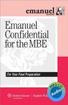 Emanuel Confidential for the MBE Audio Review - Steven L. Emanuel