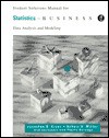 Student Solutions Manual for Cryer/Miller's Statistics for Business, 2nd - Cryer, Robert Miller, Phyllis Barnidge, Cryer