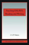 Teaching ESL/EFL Reading and Writing - I.S.P. Nation