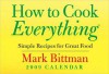 NOT A BOOK: How to Cook Everything 2009 Calendar: Simple Recipes for Great Food - NOT A BOOK