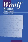 Woolf Studies Annual Vol 18 - Mark Hussey