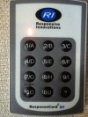 Your Response System Keypad: Radio Frequency Clicker Transmitter (Required for your course - Battery included) - Thomson