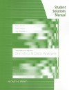 Student Solutions Manual for Peck/Olsen/Devore's Introduction to Statistics and Data Analysis, 4th - Roxy Peck, Chris Olsen, Jay L. DeVore