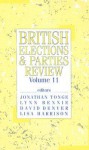 British Elections & Parties Review - Jonathan Tonge, David Denver, Lisa Harrison, Jon Tonge