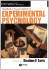 Handbook of Research Methods in Experimental Psychology (Blackwell Handbooks of Research Methods in Psychology) - Stephen F. Davis