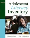 Adolescent Literacy Inventory, Grades 6-12 - William G. Brozo, Peter P. Afflerbach