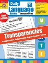 Daily Language Review Transparencies, Grade 5 - Evan-Moor Educational Publishers