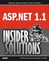 ASP.Net 1.1 Insider Solutions - Alex Homer, David Sussman