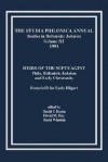 The Studia Philonica Annual, III, 1991: Heirs of the Septuagint: Philo, Hellenistic Judaism and Early Christianity (Festschrift for Earle Hilgert) - David T. Runia