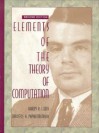 Elements of the Theory of Computation - Harry R. Lewis, Christos H. Papadimitriou