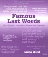 Famous Last Words - Laura Ward