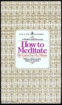 How to Meditate - Lawrence LeShan