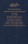 American Heritage Dictionary 2nd College Ed, - American Heritage Dictionaries