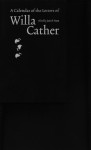 A Calendar of the Letters of Willa Cather - Willa Cather, Janis P. Stout