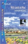 With Family in Mind (Saddle Falls, #1) - Sharon De Vita