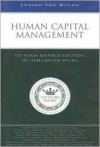 Human Capital Management: Top Human Resources Executives on Strategies for Success - Aspatore Books