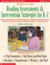 Ready-to-use Reading Assessments & Intervention Strategies For K-2 - Brenda M. Weaver