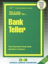 Bank Teller (Career Examination series) (Career Examination Passbooks) - Jack Rudman