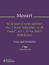 "Se di lauri il crine adorno", No. 7 from "Mitridate, re di Ponto", Act 1, K74a (K87) (Full Score) - Wolfgang Amadeus Mozart