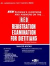 Registration Examination for Dietitians (Red) - Jack Rudman, Rudman, National Learning Corporation