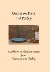 Quotes on Poets and Poetry (Greatest Quotes Series) - Patty Crowe, Jonathan Crowe