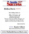 Hellen Davis Interviewed by Randy Gilbert on The Inside Success Show: Hellen Davis shares tips and strategies from her best-seller, The 21 Laws of Influence - Hellen Davis, Randy Gilbert