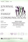 Journal of Family Communication, Volume 3: Communication and Diversity in the Contemporary Family, Number 4 - Lynn H. Turner, Richard West