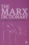 The Marx Dictionary - Ian Fraser, Lawrence Wilde