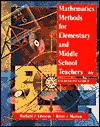 Mathematics Methods For Elementary And Middle School Teachers - Mary M. Hatfield, Gary G. Bitter, Jean Morrow