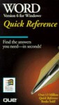 Word 6 for Windows Quick Reference - Rich Grace