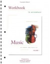 Workbook Music in Theory and Practice Vol 1 Plus Finale Software - Bruce Benward