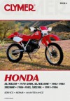 Honda: XL/XR 250, 1978-2000; XL/XR350R, 1983-1985; XR200R, 1984-1985; XR250L, 1991-1996 Service, Repair,Maintenance - Clymer