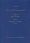 Altägyptische Totenliturgien Band 3 Osirisliturgien in Papyri der Spätzeit - Jan Assmann, Martin Bommas, Andrea Kucharek