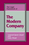 The Legal Framework of the Modern Company - Leonard Jason-Lloyd